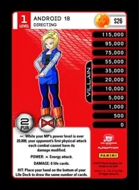 Android 18 Directing High Tech Foil (Panini: Evolution)
