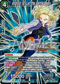 Android 18 Let the Battle Begin Event Pack 16 (Promotion Cards)