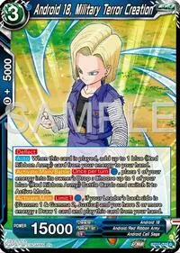 Android 18 Military Terror Creation (History of Z)