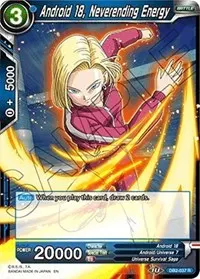Android 18 Neverending Energy (Draft Box 05 - Divine Multiverse)