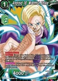 Android 18 Wrathful Strike (Power Absorbed)