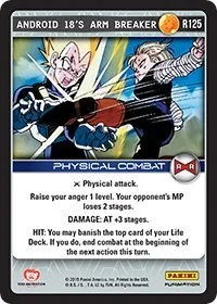 Android 18s Arm Breaker (Panini: Evolution) — Dragon Ball Z TCG Card Value