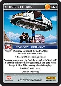 Android 18s Toss (Panini: Evolution) — Dragon Ball Z TCG Card Value
