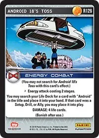 Android 18s Toss (Panini: Evolution)