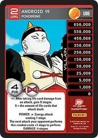 Android 19 Pondering (Panini: Evolution)