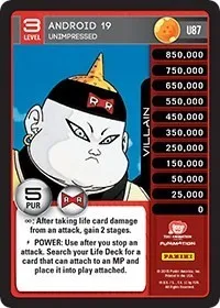 Android 19 Unimpressed (Panini: Evolution) — Dragon Ball Z TCG Card Value