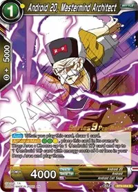 Android 20 Mastermind Architect (Universal Onslaught Pre-Release Cards) — Dragon Ball Super CCG Card Value
