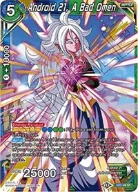 Android 21 A Bad Omen (Malicious Machinations) — Dragon Ball Super CCG Card Value