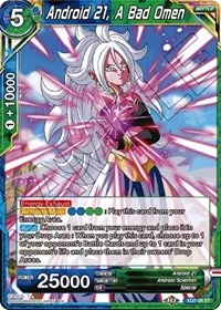 Android 21 A Bad Omen Reprint (Battle Evolution Booster)