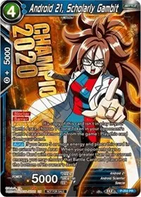 Android 21 Scholarly Gambit (Promotion Cards) — Dragon Ball Super CCG Card Value