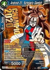 Android 21 Scholarly Gambit (Promotion Cards)