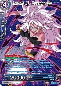Android 21 Wavering Will Silver Foil (Power Absorbed)