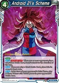 Android 21s Scheme (Malicious Machinations Pre-Release Cards) — Dragon Ball Super CCG Card Value