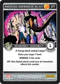 Android Defensive Blast (Panini: Perfection)