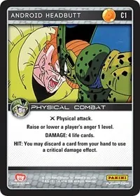 Android Headbutt (Panini: Perfection) — Dragon Ball Z TCG Card Value