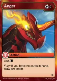 Anger (Resurgence) — Bakugan TCG Card Value