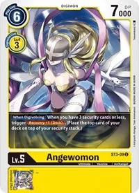 Angewomon (Starter Deck 03: Heaven's Yellow) — Digimon Card Game Card Value