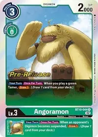 Angoramon (Xros Encounter Pre-Release Cards)
