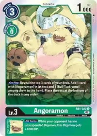 Angoramon (Resurgence Booster) — Digimon Card Game Card Value