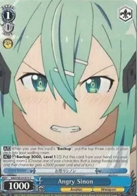 Angry Sinon (Sword Art Online II)