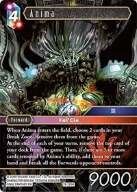 Anima (From Nightmares) — Final Fantasy TCG Card Value