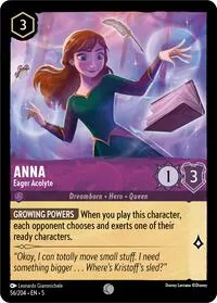 Anna Eager Acolyte (Shimmering Skies) — Lorcana TCG Card Value