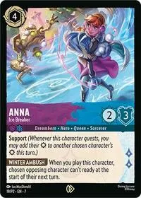 Anna Ice Breaker (Disney Lorcana Promo Cards)