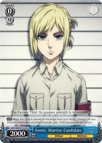 Annie Warrior Candidate (Attack On Titan: Final Season)