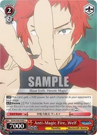 Anti Magic Fire Welf (Is it Wrong to Try to Pick Up Girls in a Dungeon?)