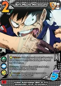 Any Means Necessary (UniVersus: My Hero Academia: Crimson Rampage)