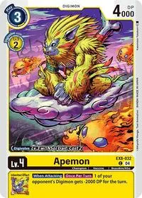 Apemon (Chain of Liberation) — Digimon Card Game Card Value