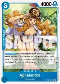 Aphelandra (Two Legends Pre-Release Cards)