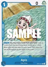 Apis (Kingdoms of Intrigue) — One Piece Card Game Card Value