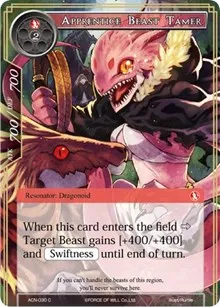 Apprentice Beast Tamer (Ancient Nights) — Force of Will Card Value