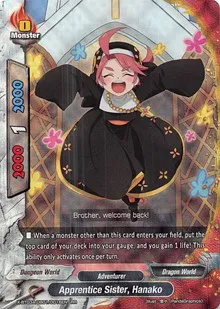 Apprentice Sister Hanako (LVL Up! Heroes & Adventurers!) — Future Card BuddyFight Card Value