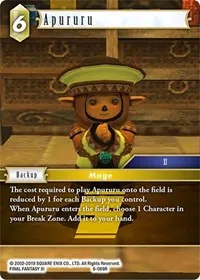 Apururu (Opus VIII) — Final Fantasy TCG Card Value