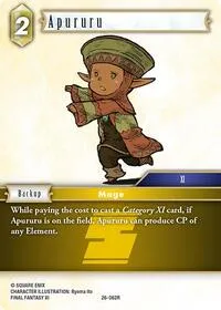 Apururu (Gunslinger in the Abyss) — Final Fantasy TCG Card Value
