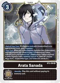 Arata Sanada (Battle of Omni) — Digimon Card Game Card Value