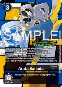 Arata Sanada Evolution Cup 2025 Vol 2 (Battle of Omni) — Digimon Card Game Card Value
