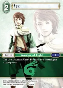 Arc (Opus II) — Final Fantasy TCG Card Value