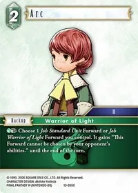 Arc (Opus XIII: Crystal Radiance) — Final Fantasy TCG Card Value