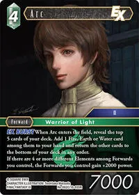 Arc EX (Legacy Collection) — Final Fantasy TCG Card Value