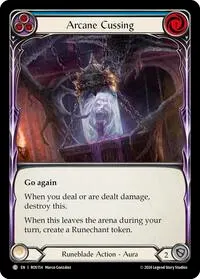 Arcane Cussing Blue (Rosetta)