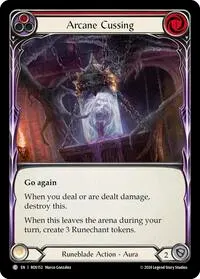 Arcane Cussing Red (Rosetta)