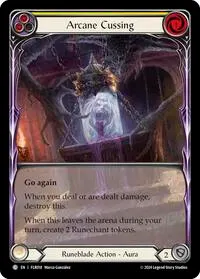 Arcane Cussing Yellow (Blitz Deck: Rosetta - Florian)