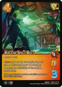 Arcane Spell Bolt (Critical Role: Heroes of Exandria)