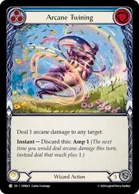 Arcane Twining Blue (Blitz Deck: Rosetta - Verdance)