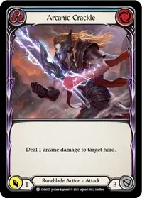 Arcanic Crackle Blue (Blitz Deck: Monarch - Chane)