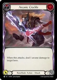 Arcanic Crackle Red (Armory Deck: Aurora)