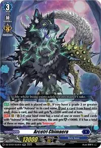 Arcetri Chimaera (DZ-BT07: Moon Fangs & Cerulean Blaze)